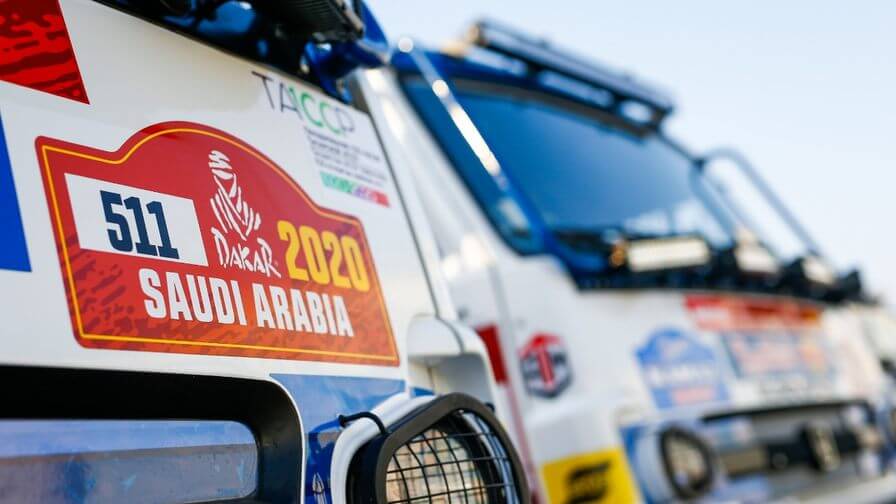 КАМАЗ-мастер ралли-марафон Дакар Саудовская аравия